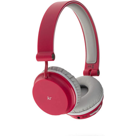 KitSound Metro Wireless On-Ear Bluetooth Headphone for Smartphone and Tablet