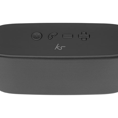 KitSound Miami Bluetooth Portable Wireless Speaker with Built in FM Radio - Grey