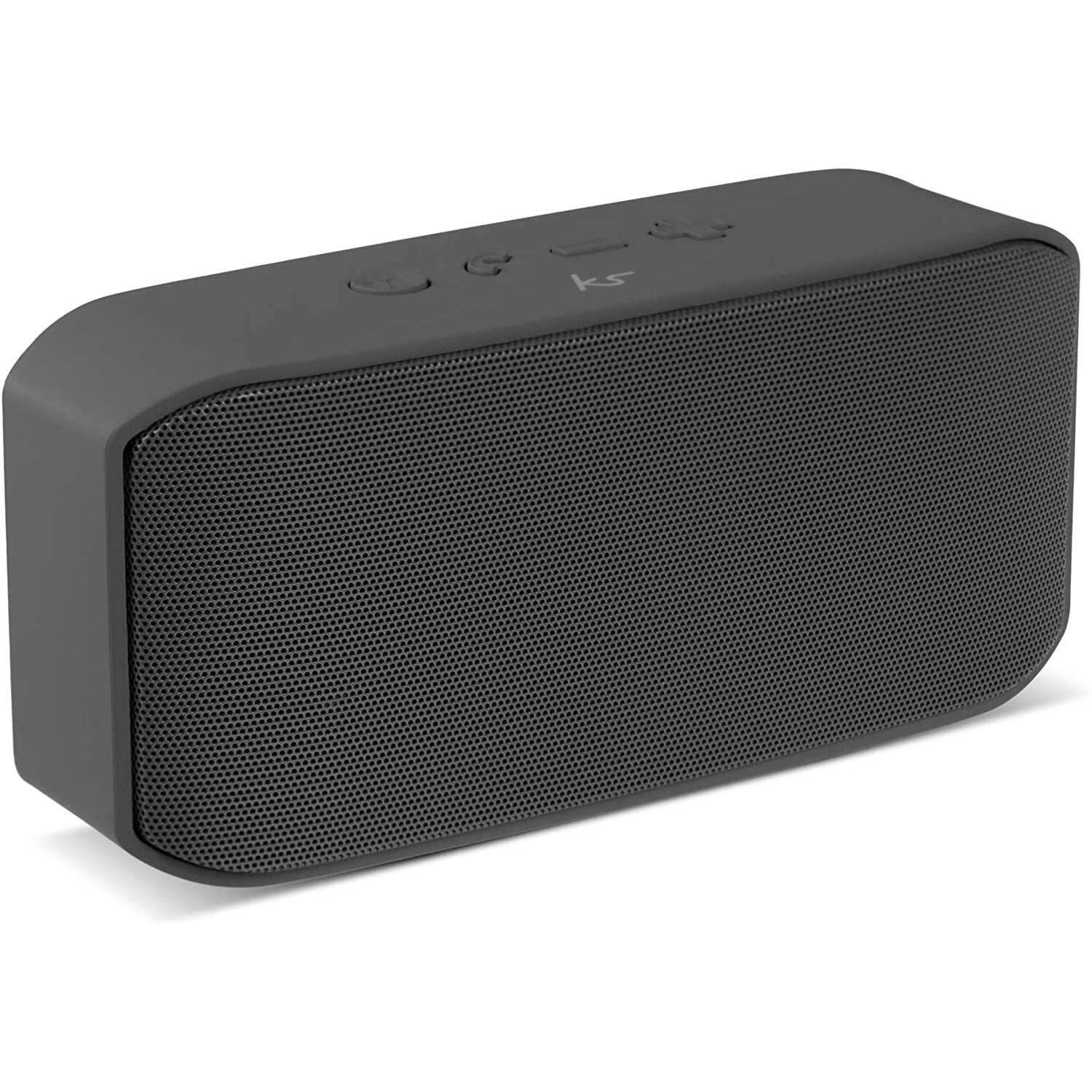 KitSound Miami Bluetooth Portable Wireless Speaker with Built in FM Radio - Grey