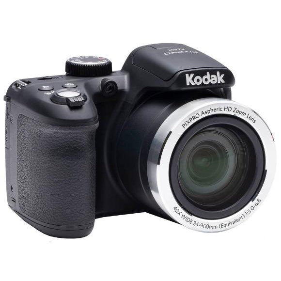 Kodak Pixpro AZ401 Bridge Camera with 3" LCD, Black - Refurbished Pristine