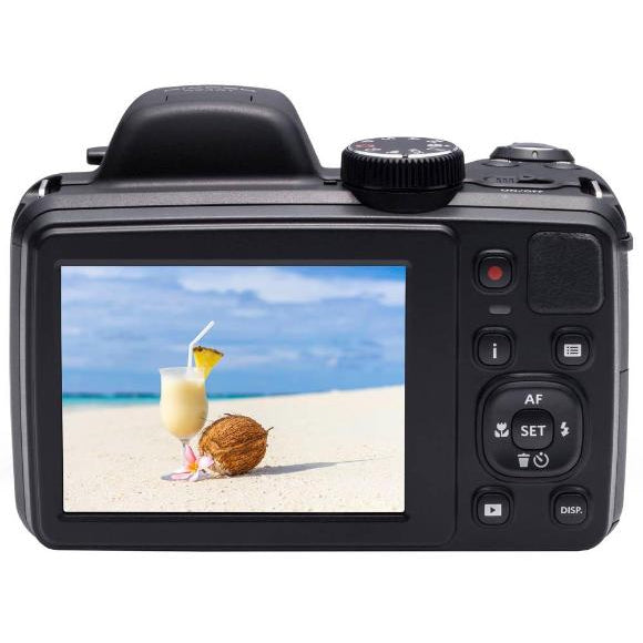 Kodak Pixpro AZ401 Bridge Camera with 3" LCD, Black - Refurbished Pristine