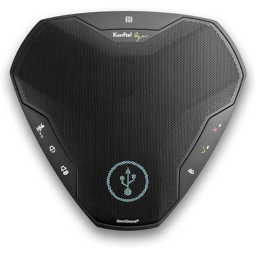 Konftel Ego Portable Conference Speakerphone (USB/Bluetooth) Skype for Business/Mobile Music Speaker