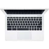 Acer CB3-111 11.6" Chromebook, Intel Celeron, 2GB RAM, 16GB eMMC, White (NX.MQNEK.001)