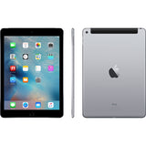 Apple iPad Air 2 (2014), 9.7", MH2U2LL/A, Wi-Fi + Cellular, 16GB, Space Grey - Refurbished Excellent
