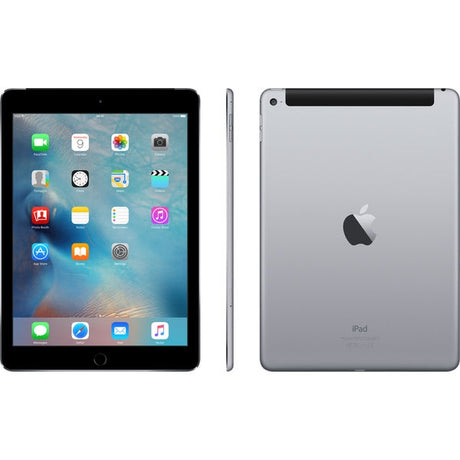 Apple iPad Air 2 (2014), 9.7", MH2U2LL/A, Wi-Fi + Cellular, 16GB, Space Grey - Refurbished Excellent