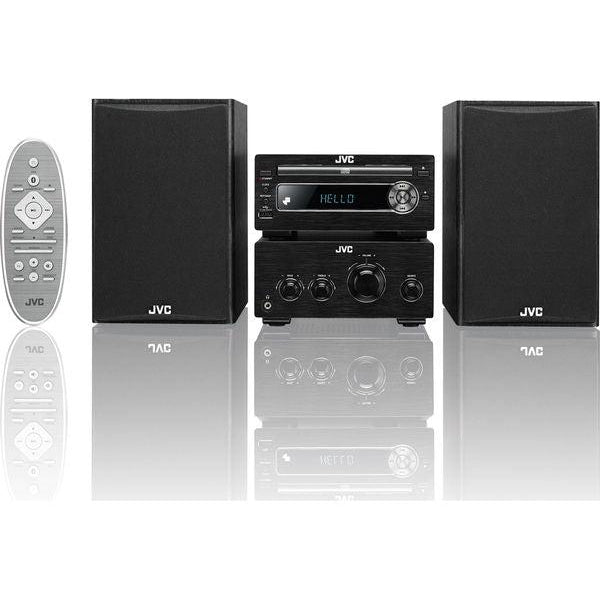 JVC UX-D750 Wireless Traditional Hi-Fi System, Black