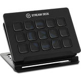 Elgato Stream Deck, Live Content Creation Controller with 15 Customizable LCD Keys, Black