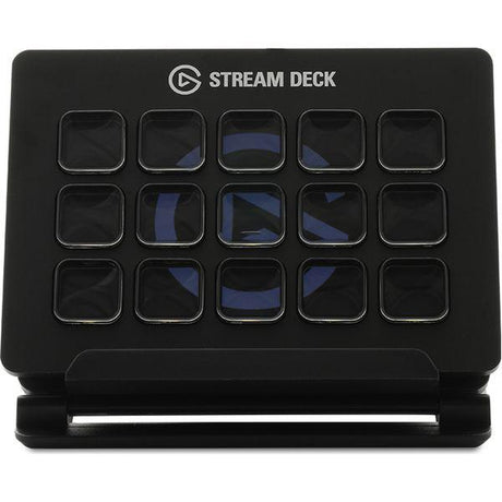 Elgato Stream Deck, Live Content Creation Controller with 15 Customizable LCD Keys, Black