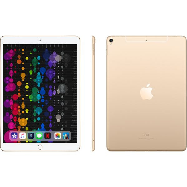 Apple 10.5-inch iPad Pro (2017) Wi-Fi + Cellular 64GB - Gold (MQF12B/A)