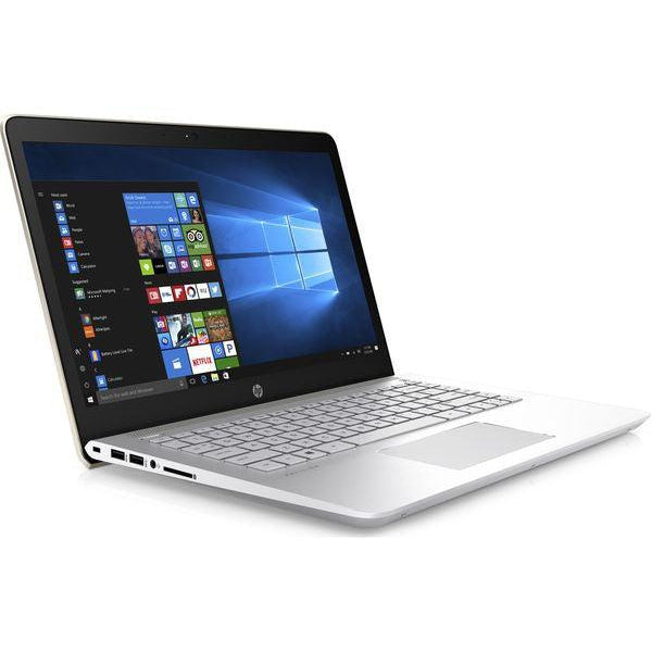 HP Pavilion 14-BK152SA - Intel Core i5, 4GB RAM, 128GB HDD, 14" - Gold / Silver