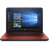 HP 14-AM078NA 14" Laptop, Intel Pentium, 8GB RAM, 2TB HDD, 1BW95EA#ABU, Red