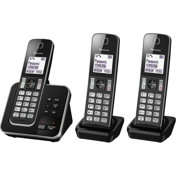 Panasonic KX-TGD623EB Digital Cordless Telephone - Refurbished Excellent