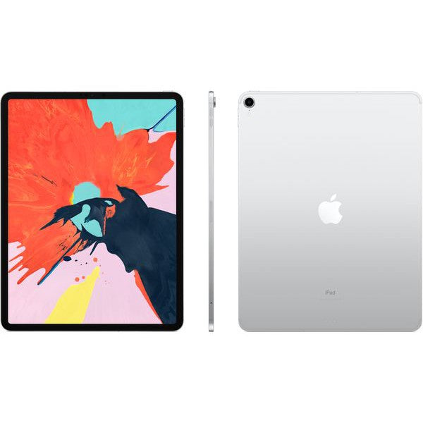 2018 Apple iPad Pro 12.9", 64GB, Wi-Fi + Cellular - Silver - MTHP2B/A - New