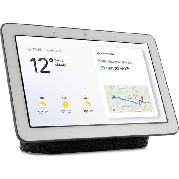 Google Nest Hub - GA00515-GB - Charcoal - Refurbished Excellent