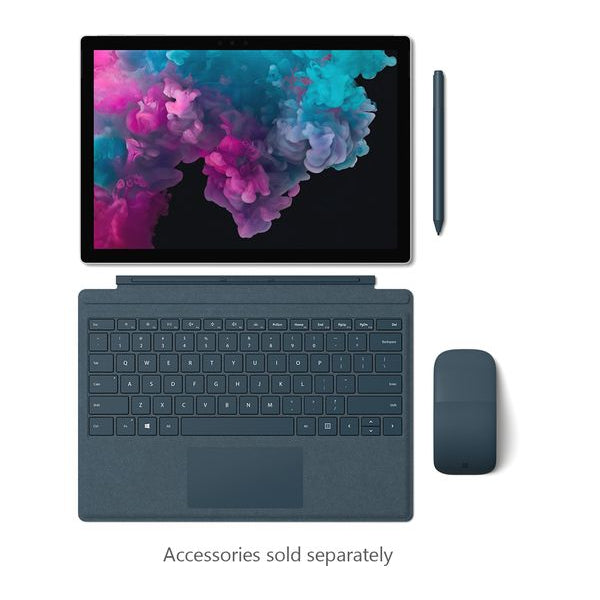 Microsoft Surface Pro 6 12.3" Tablet, Intel Core i5, 8GB RAM, 128GB SSD, Silver