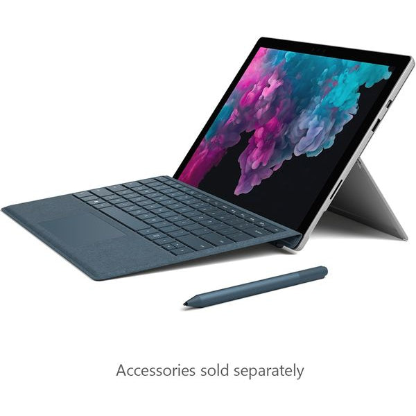 Microsoft Surface Pro 6 12.3" Tablet, Intel Core i5, 8GB RAM, 128GB SSD, Silver