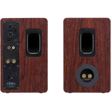 JVC XS-D629BM 2.0 Bluetooth Bookshelf Speakers - Walnut