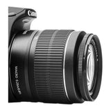 Canon EOS 250D DSLR Camera with EF-S 18-55 mm f/3.5-5.6 III & EF 50 mm f/1.8 STM, Black