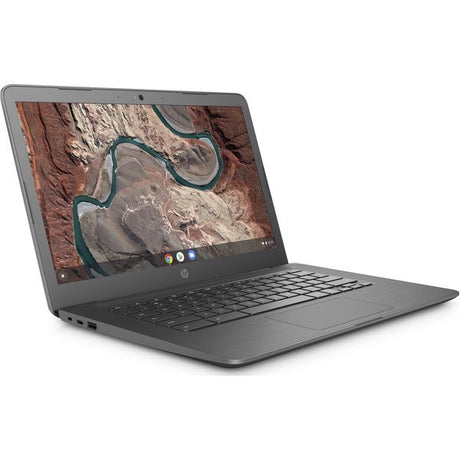 HP 14" Chromebook - AMD A4, 32 GB eMMC, Grey 5AU14EA#ABU