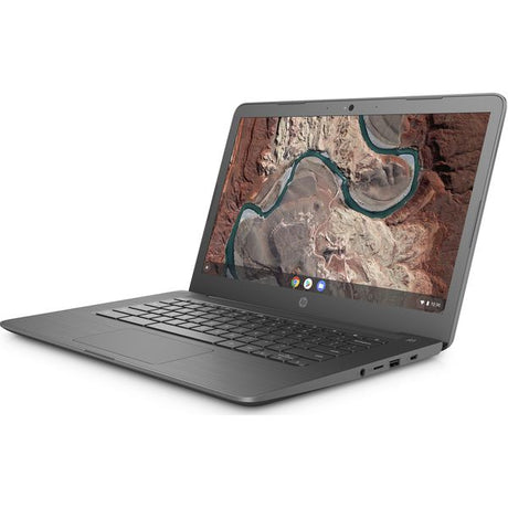 HP 14" Chromebook - AMD A4, 32 GB eMMC, Grey 5AU14EA#ABU