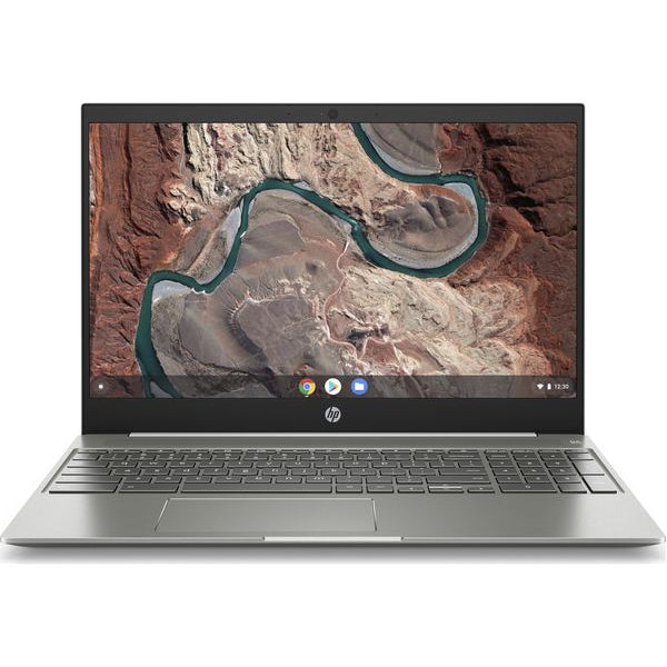HP 15b 15.6" Chromebook - Intel Core i3, 128GB eMMC, Full HD Laptop in White - 7BS70EA#ABU