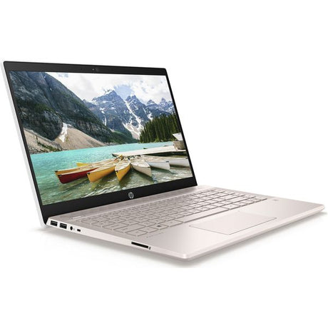 HP Pavilion 14-ce0523sa 14" Intel Pentium Gold Laptop - 4GB RAM. 128 GB SSD, White & Gold