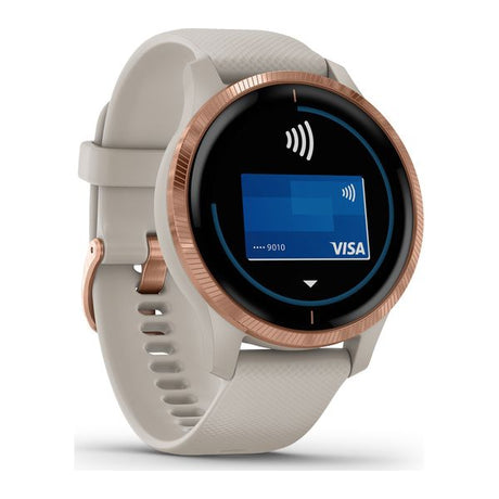 Garmin Venu - Light Sand & Rose Gold - Refurbished Good - No Straps & Charger
