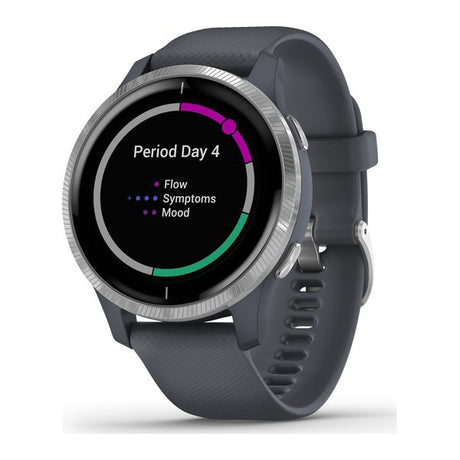 Garmin Venu Smartwatch - Granite Blue & Silver - Refurbished Pristine