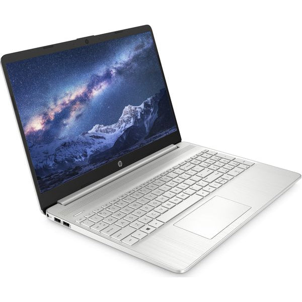 HP 15S-EQ1516SA 15.6'' Laptop, AMD Ryzen 3, 4GB RAM, 128GB SSD, Silver - Refurbished Excellent