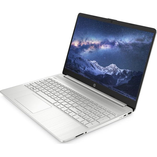 HP 15S-EQ1516SA 15.6'' Laptop, AMD Ryzen 3, 4GB RAM, 128GB SSD, Silver - Refurbished Excellent