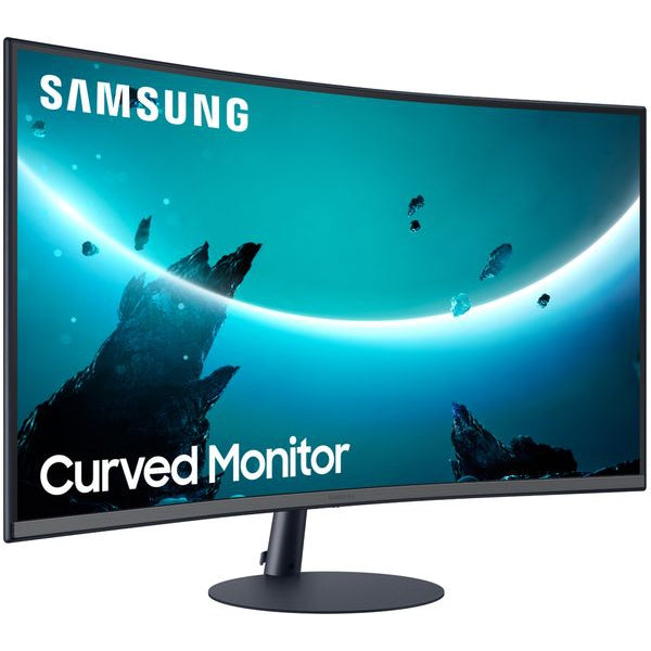 SAMSUNG LC27T550FDUXEN Full HD 27” Curved LED Monitor - Grey
