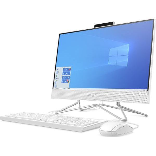 HP 22-df0018na 21.5" All-in-One PC - AMD Ryzen 3, 256 GB SSD, Full HD Display, White