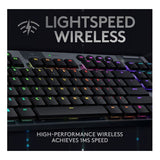 Logitech G915 LIGHTSPEED TKL Tenkeyless Wireless Gaming Keyboard - Black