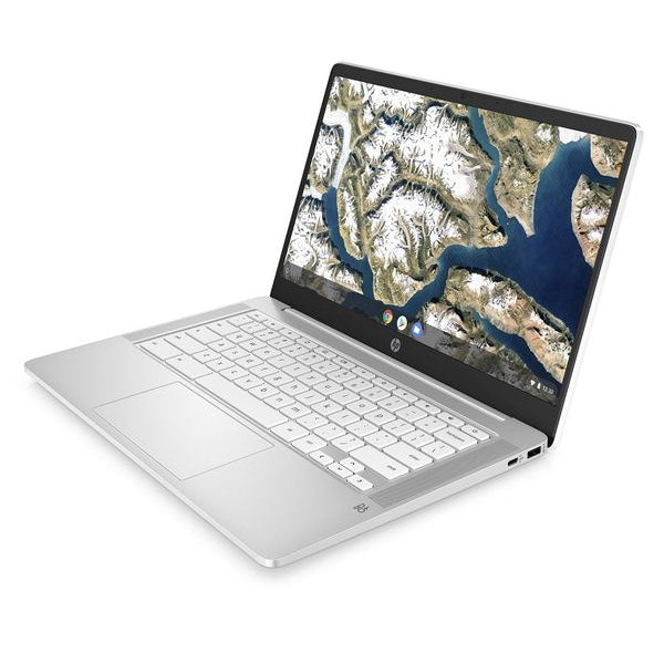 HP 14a-na0502sa 14" Chromebook - Intel® Pentium® Silver, 128 GB eMMC, White
