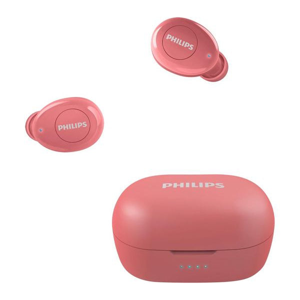 Philips TAT2205RD Wireless Bluetooth Earphones, Red