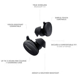 Bose Sport Wireless Bluetooth Earbuds - Black - Refurbished Excellent