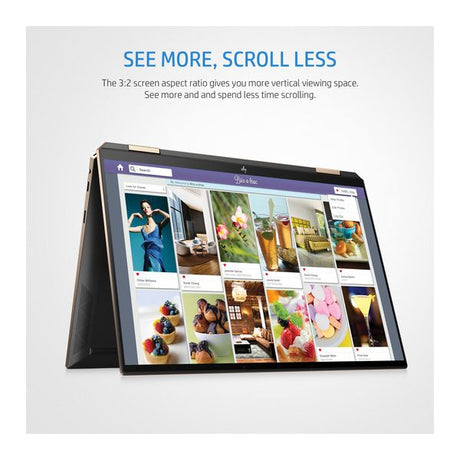 HP Spectre x360 13.5" 2 in 1 Laptop - Intel® Core™ i7, 512 GB SSD, Black