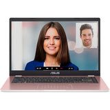 ASUS E410MA-EK017TS 14" Laptop, Intel Celeron, 4GB RAM, 64GB eMMC, Pink