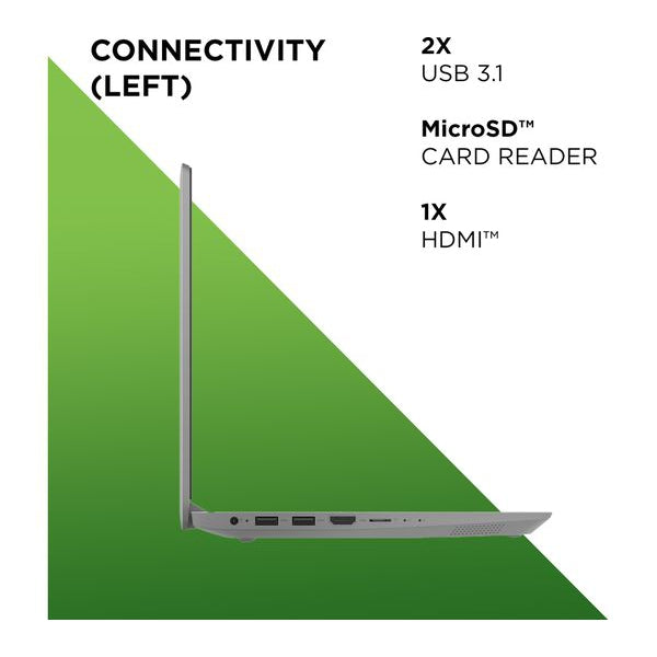Lenovo IdeaPad 1 11ADA05 (82GV003HUK) Laptop, AMD 3020e, 4GB RAM, 64GB eMMC, 11.6'', Platinum Grey - Refurbished Pristine