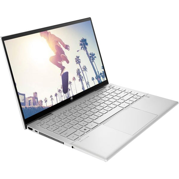 HP Pavilion X360 14-DY0517SA 14" Convertible Laptop, Intel Core i5, 8GB RAM, 256GB SSD, Silver (3Y0L2EA#ABU)