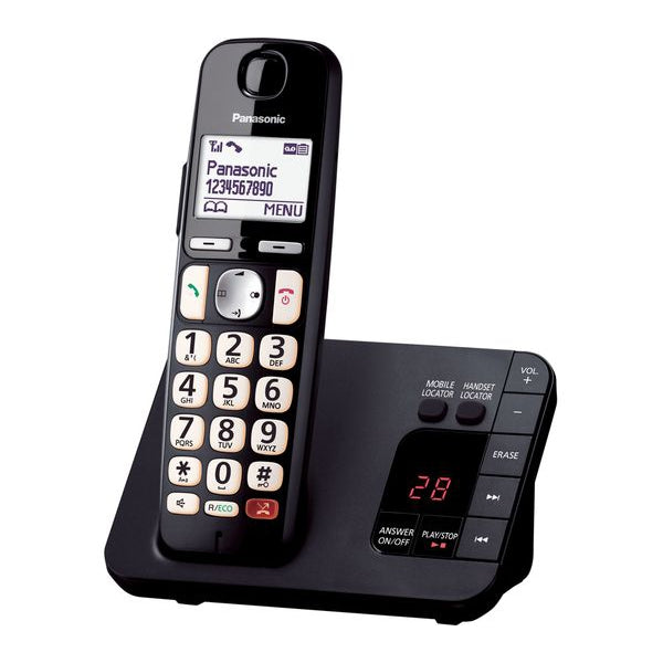 Panasonic KX-TGE820EB Cordless Phone - Refurbished Prisitne