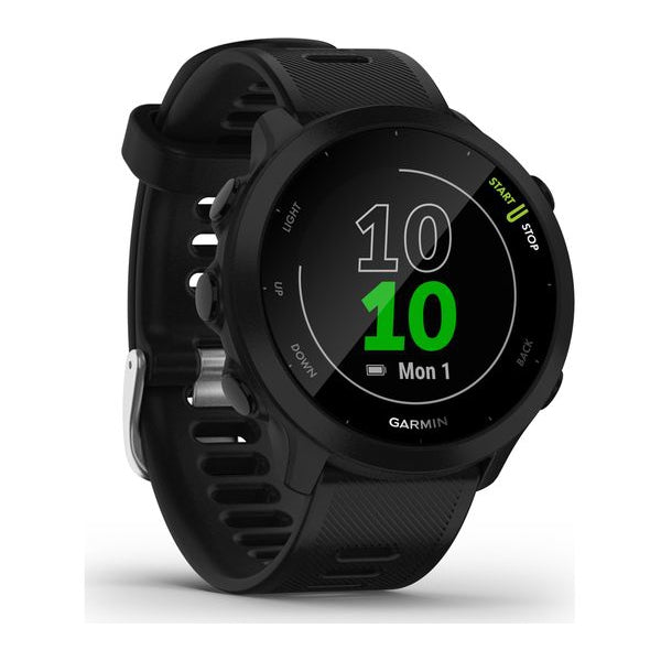 Garmin Forerunner 55 GPS Smart Watch - Black - Refurbished Pristine