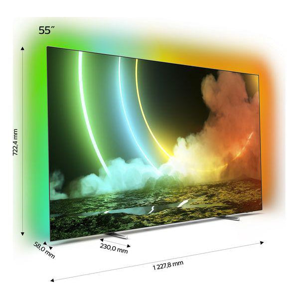 Philips 55OLED706 55" Smart 4K Ultra HD HDR OLED TV - Excellent