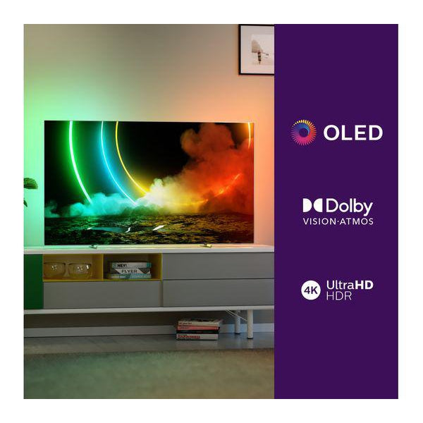Philips 55OLED706 55" Smart 4K Ultra HD HDR OLED TV - Excellent