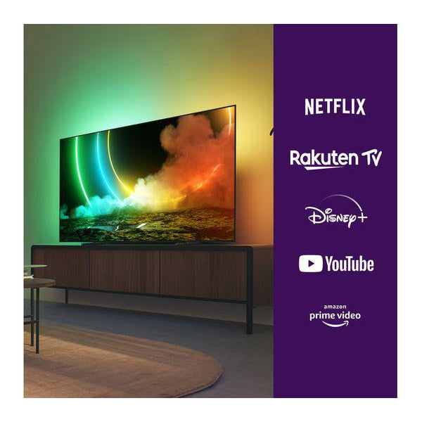 Philips 55OLED706 55" Smart 4K Ultra HD HDR OLED TV - Excellent