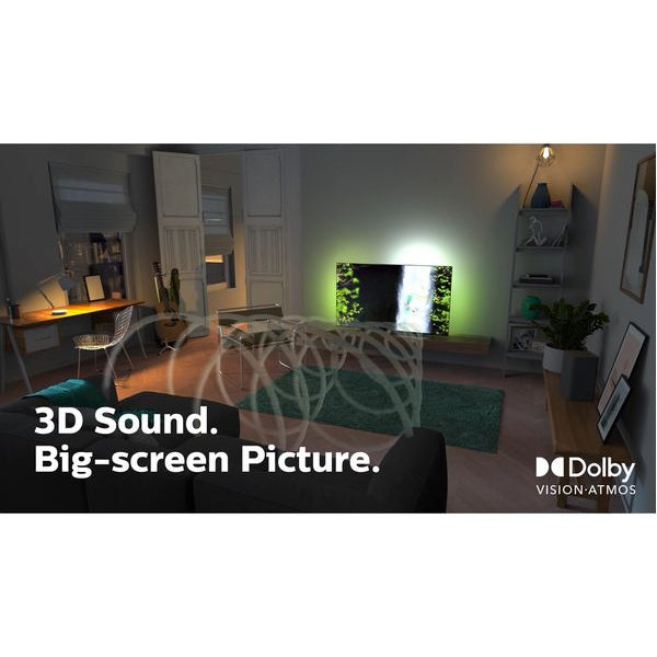 Philips 55OLED706 55" Smart 4K Ultra HD HDR OLED TV - Excellent