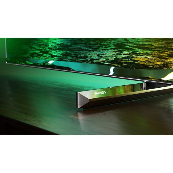 Philips 55OLED706 55" Smart 4K Ultra HD HDR OLED TV with Google Assistant - Silver [No Stand Included]