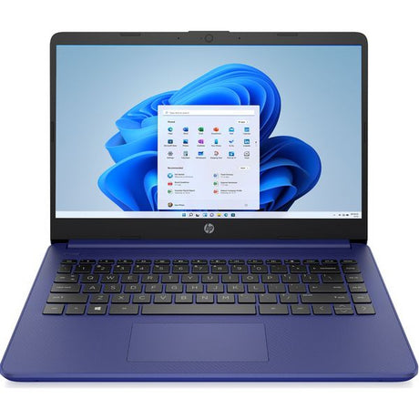 HP Stream 14S-DQ0505SA 14" Laptop Intel Celeron 4GB RAM 64GB eMMC - Blue (4K562EA#ABU)