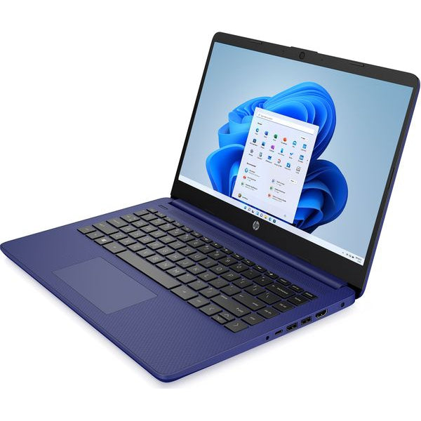 HP Stream 14S-DQ0505SA 14" Laptop Intel Celeron 4GB RAM 64GB eMMC - Blue (4K562EA#ABU)