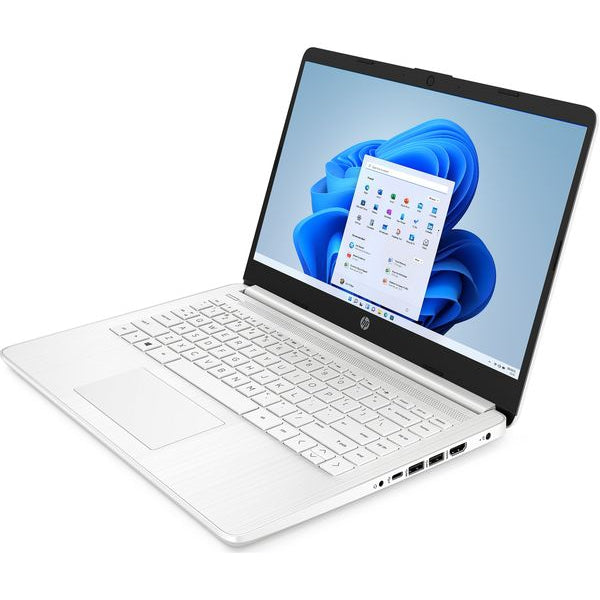HP Stream 14S-DQ0506SA 14" Laptop - Intel Celeron, 4GB RAM, 64GB eMMC, White